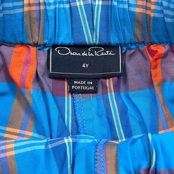 Oscar de la Renta Plaid Shorts - Picture 3 of 7